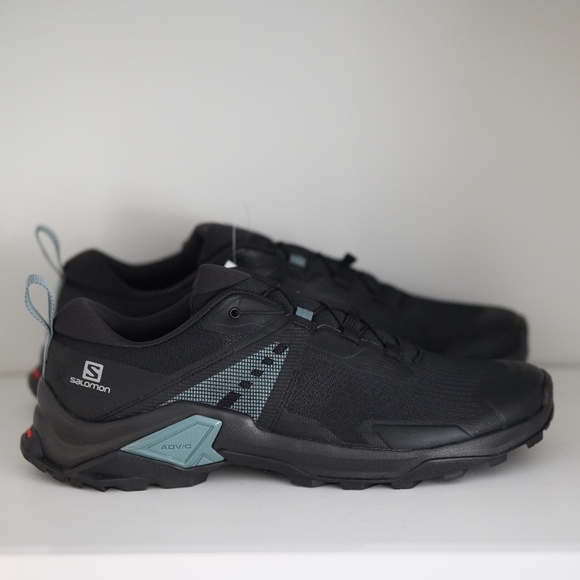Salomon X Raise 2 Mens Hiking Black Trooper Shoes US 12 EU 46 2/3